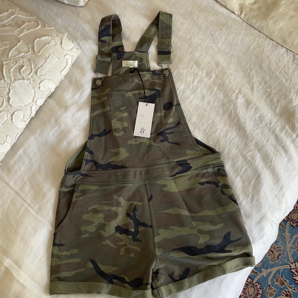 Vici Camouflage Short Overalls